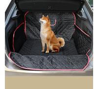 Livhome Dog Car Seat Cover - Boot Liner For Dogs Non-Slip | Car Boot Protector Scratchproof & Dirt Resistant | Side & Bumper Protection | Adjustable Straps Boot Cover For Suvs Trucks Cars