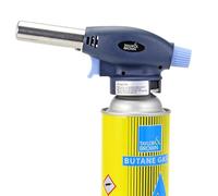 LIVHOME Multipurpose Blow Torch Kit, Auto Ignition Portable Anti-Flare Blow Torch for Camping, BBQ