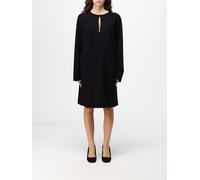LIVIANA CONTI Megan Viscose Mini Tunic Dress with Long Sleeves and Teardrop Neckline - Size: 42 - female