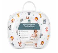 LivinEase Multifunctional Nursing Pillow - Versatile Breastfeeding Pillow with 100% Cotton Pillowcase - Pregnancy Gifts - Washable Maternity Feeding Pillow (Jungle Kingdom)