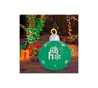 Living And Home 1.2M Christmas Inflatables Lights Large Bulb In Green Green One Size
