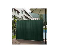 Living And Home 1.5*5M Green Pvc Privacy Decorative Fences Green