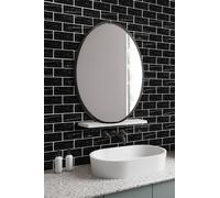 Living And Home 10 Pcs Peel And Stick 3D Portoro Black Marble Wall Tile Stickers Subway Tiles Black One Size