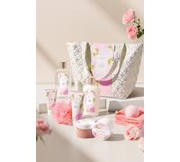 Living And Home 10Pcs Rose-Scented Spa Bath Gift Set Multi