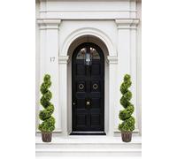 Living And Home 120Cm Spiral Boxwood Tree Planters In Natural Natural One Size