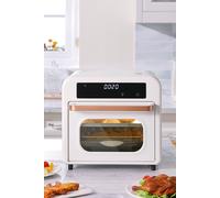 Living And Home 15L Smart Air Fryer Toaster Oven 2-Tier Baking Oven With Temps & Timer Control , Touchscreen & Window In White White One Size