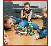 Living And Home 162 Pcs Merry Christmas Theme Children Magnetic Building Blocks Toy Set