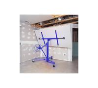 Living And Home 16Ft Rolling Drywall Lifter Panel Hoist Jack Tool In Blue Blue