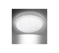 Living And Home 18W Led Ceiling Light 6500K, 1950 Lumen In White White One Size