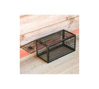 Living And Home 2 Pack Metal Humane Mouse Trap Cage Rat Catcher In Black Black One Size