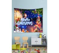 Living And Home 200X150Cm Christmas Decorative Tapestry Multi One Size