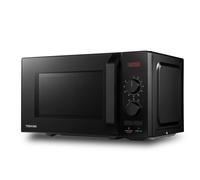 Living And Home 20L Knob Control 800W Microwave Oven 8 Programs With Timer ,defrost Function ,child Safety Lock In Black Black