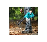 Living and Home 21V Cordless Handheld Leaf Blower and Vacuum with Battery and Charger - Bright Blue