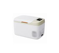 Living and Home 23L Car Fridge 45W Car Mini Fridge Car Refrigerator Portable Camping Fridge Freezer with Display Screen Green Living and Home Green