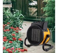 Living And Home 2Kw Portable Electric Garage Workshop Greenhouse Heater
