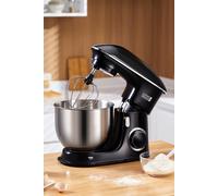 Living and Home 3-in-1 7-Quart Household Stand Mixer 6-Speed Cake Baking Kitchen Food Beater Egg Whisk Cream Blender in Black Living and Home Black