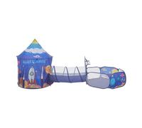 Living and Home 3 in 1 Aerospace Theme Play Tent with Play Tunnel and Ball Pit