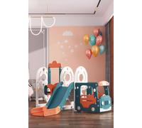 Living And Home 3-In-1 Children Toddler Swing And Slide Set Climber Playset Multi One Size