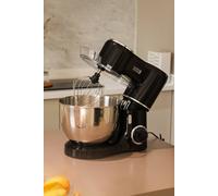 Living And Home 3-In-1 Multi-Function Mixer 8-Quart Household Stand Mixer Cake Baking Tools With 6-Speed Settings In Black Black