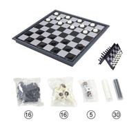 Living And Home 3 In 1 Portable Folding Magnetic Chess