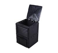 Living And Home 300L Garden Compost Bin In Black Black One Size