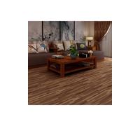 Living And Home 36Pcs Pvc Wooden Self-Adhesive Laminate Flooring Planks For Home Decor In Brown Brown One Size