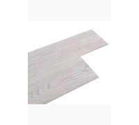 Living and Home 36Pcs Rustic Style PVC Self-adhesive Plank Flooring in Light Grey Living and Home Light Grey