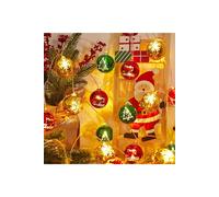 Living And Home 3M 100 Led Christmas Colourful Globe Fairy Lights Indoor Decorative Strings Light Multi One Size