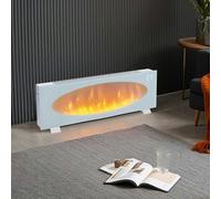 Living and Home 42 Inch Freestanding Electric Fireplace 2000W 7 Vibrant Colours