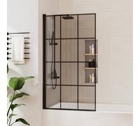 Living And Home 4mm Thickness Toughened Safety Tempered Glass Shower Screen