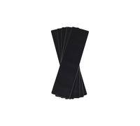 Living And Home 5 Pcs Pvc Matte Non-Slip Strips For Stairs In Black Black One Size