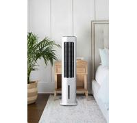 Living and Home 5L Portable Digital Air Cooler Fan With Remote Control - White