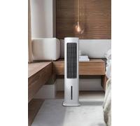 Living And Home 5L Portable Digital Air Cooler With Remote Control In White White