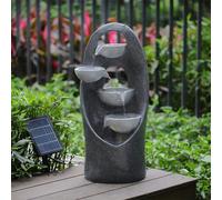 Living and Home 68cm H 4-Tier Cascading Garden Water Feature water fountain