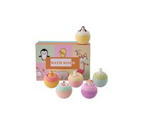 Living and Home 6pcs Fizzy Bubble Bath Bombs Set with Toys for Kids Living and Home Multicolor
