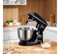 Living and Home 7-Quart Black Household Stand Mixer