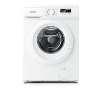 Living And Home 8Kg Load Washing Machine 1400Rpm Steam Wash With Multi Temp Level In White White