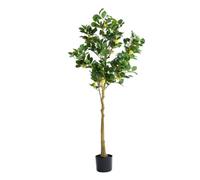 Living And Home Artificial Lemon Tree Potted Plant Home Decoration H158Cm