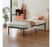 Living And Home Black Iron Singe Bed Frame Without Mattress D 1900 mm