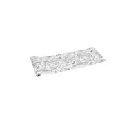 Living And Home Black & White Botanical Wallpaper With Peony, Birds & Insects Line Art Design White