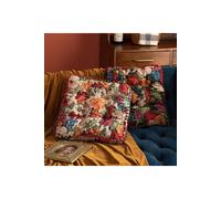 Living and Home Bohemian Floral Tassel-Trimmed Throw Cushion Living and Home Multicolor