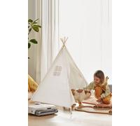 Living and Home Children's Indian Tent Teepee Children's Indoor Game House in White Living and Home White