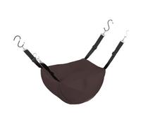 Living And Home Coffee Breathable Cat Cage Hammock With Adjustable Straps