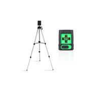 Living And Home Compact 2-Line Laser Level With Universal Tripod In Black Black One Size