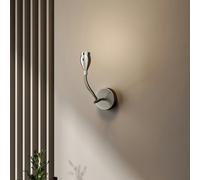 Living and Home Contemporary Adjustable Gooseneck LED Wall Light
