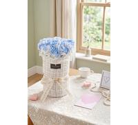 Living And Home Decorative Artificial Soap Flower Bouquet In Blue Blue