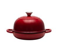 Living And Home Enamel Cast Iron Bread Pan Loaf Pan Frying Pan In Red Red