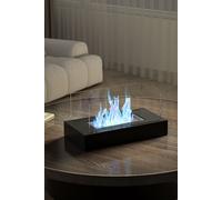 Living and Home Freestanding Tabletop Rectangular Ethanol Fireplace 12.5 x 35 x 18 cm Living and Home Multicolor 12.5 x 35 x 18 cm