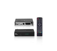 Living And Home Full Hd Dvb-T2 Tv Set Top Box Recorder In Black Black One Size