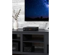 Living and Home Full HD DVB-T2 TV Set Top Box Recorder in Black Living and Home Black